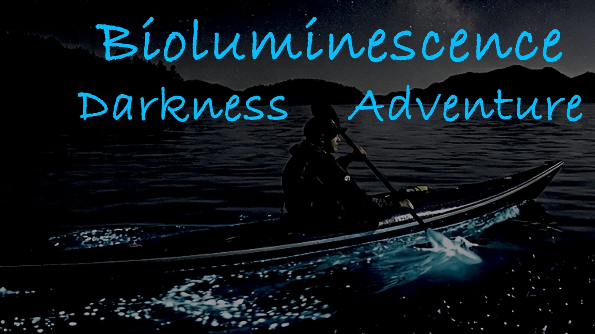 Night Glow Paddle: Bioluminescence Darkness Adventure on Saturna Island