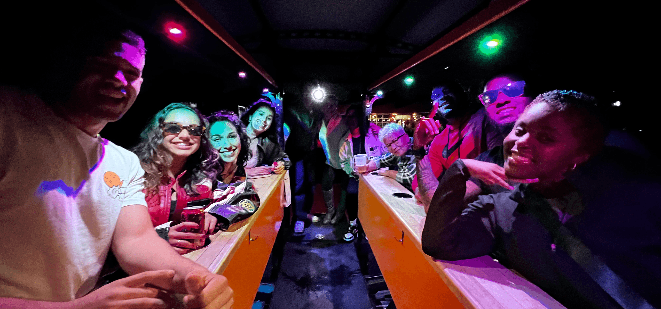 Pedal Pub Tour with New Orleans Pedal Barge in Mid-City