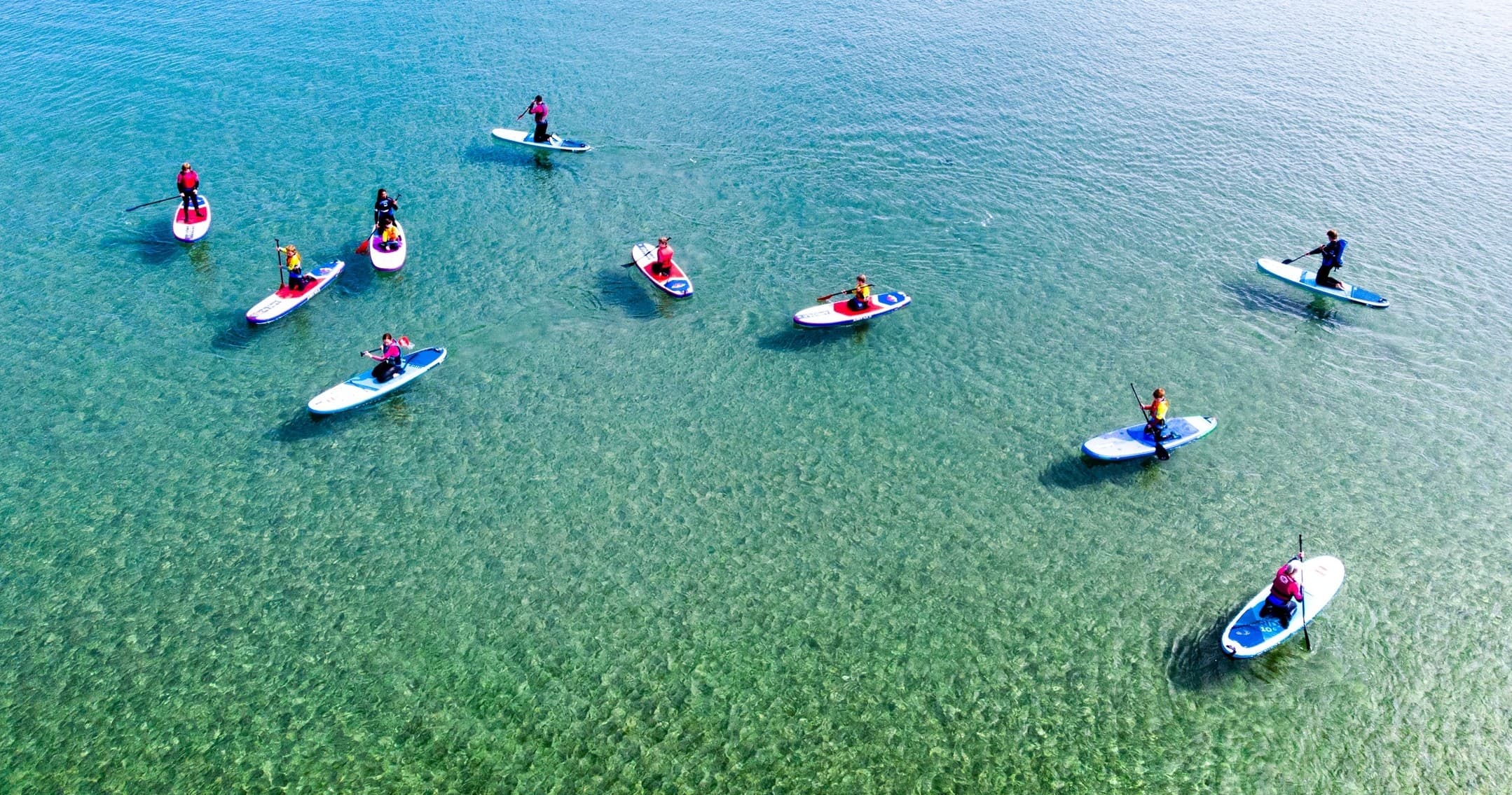 Stand-Up Paddleboarding at Troggs Surf School in Portrush