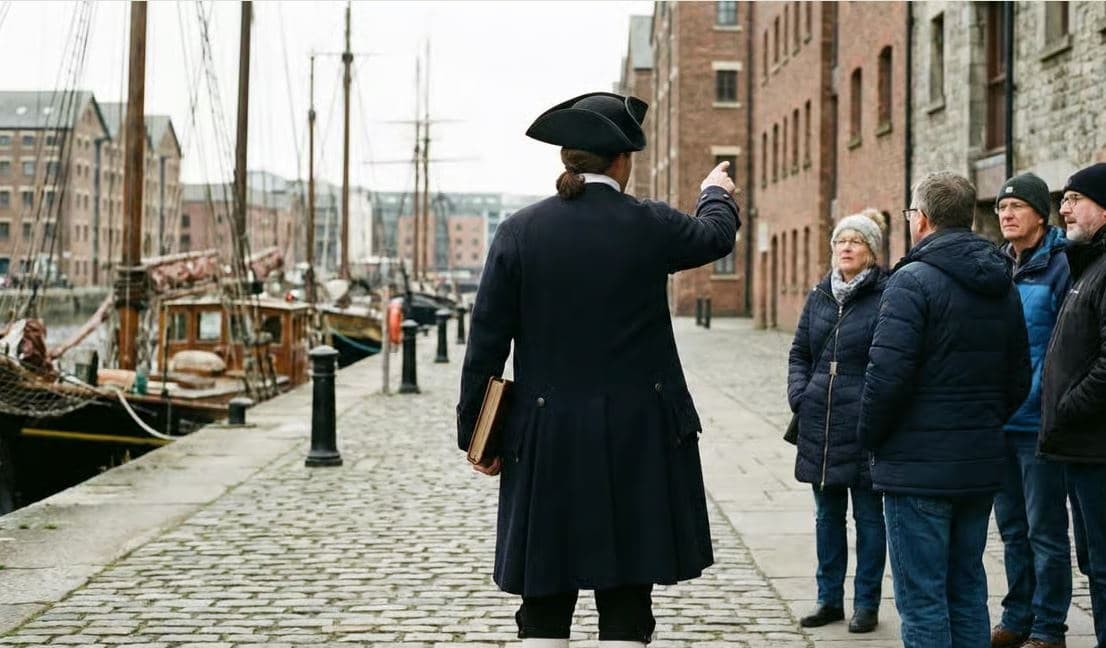 Bristol's Hidden Harbour: Pirates, Power and Graffiti Walking Tour