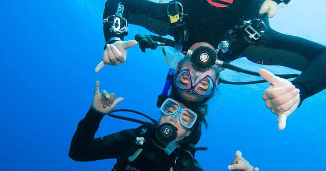 Scuba Certification at The Dive Shop Lanzarote