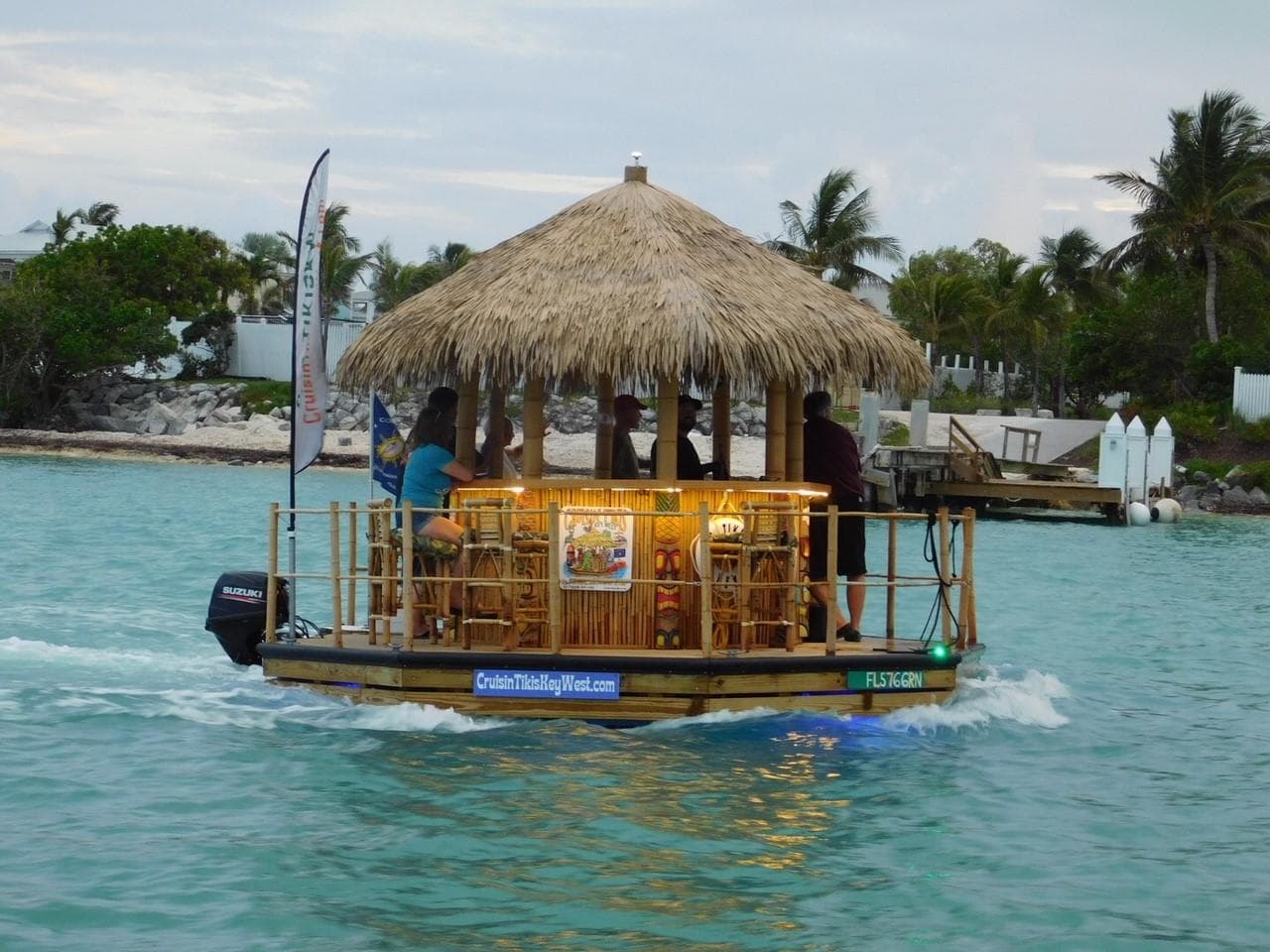 Key Colony Harbor Tiki Cruise with Cruisin’ Tikis Marathon