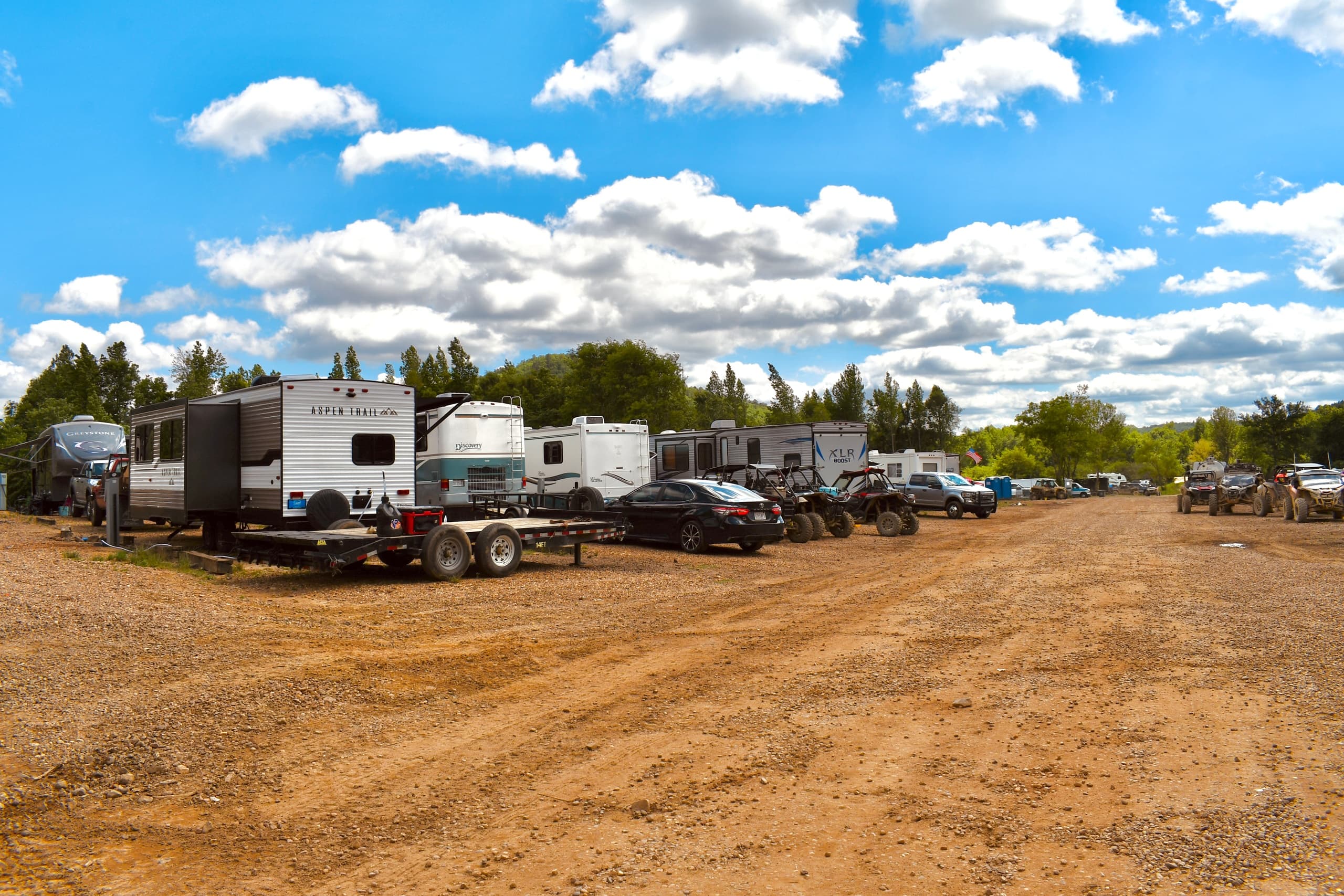 RV Hook-Ups at Indian Mountain ATV Park in Piedmont, AL