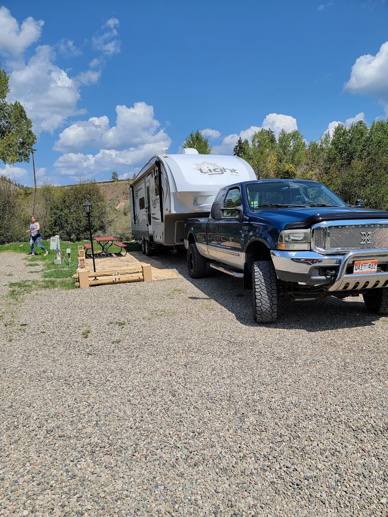 Premier Riverside RV Site #45 in Pagosa Springs, Colorado