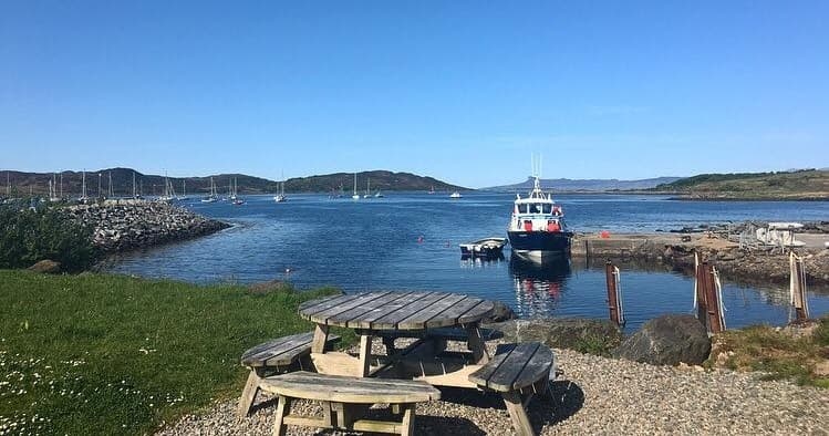Water Activities with Arisaig Marine Ltd: Sail from Muck to Eigg