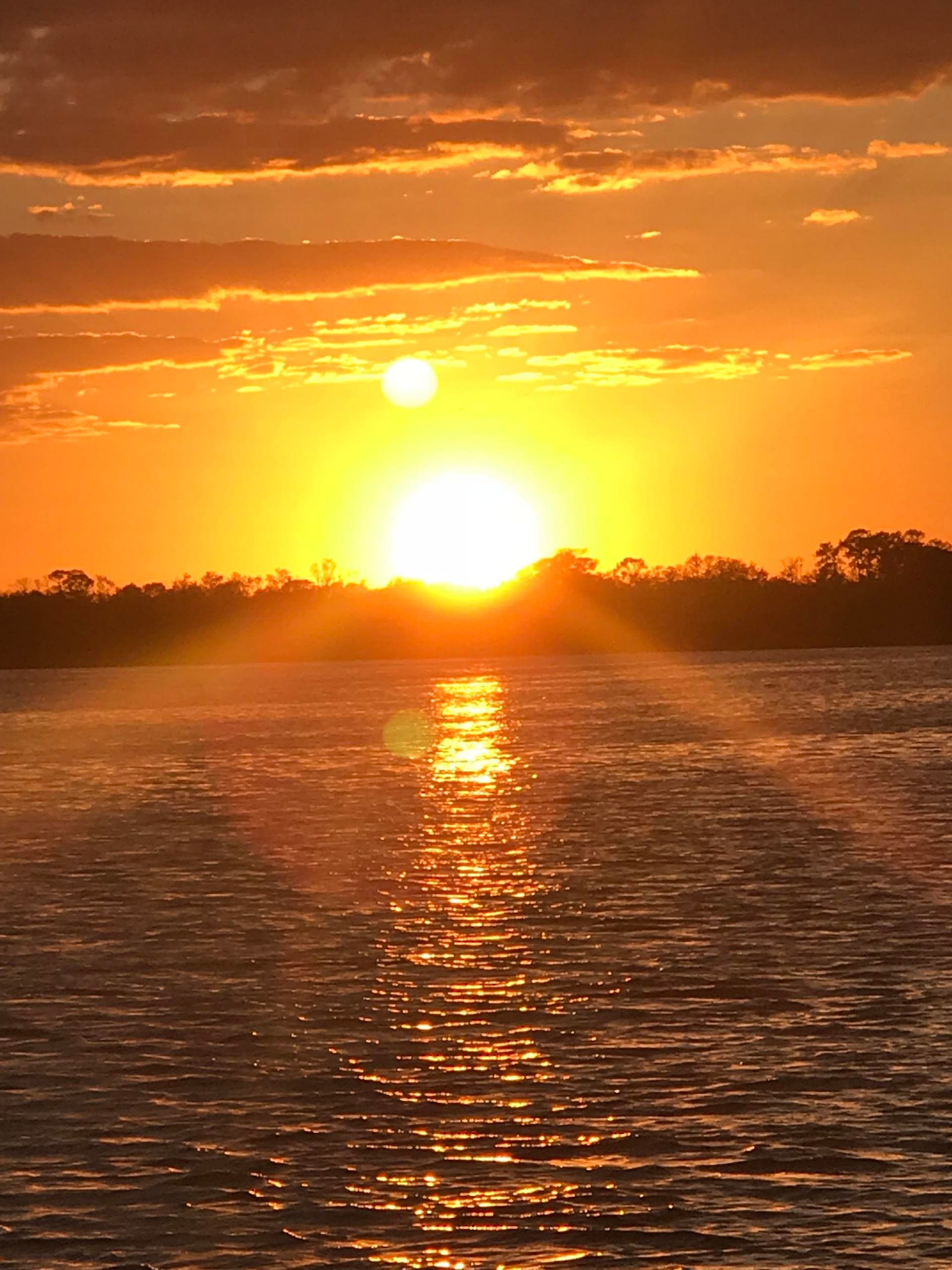 Sunset Lake Cruise with The Living Water Boat Cruises in Winter Haven