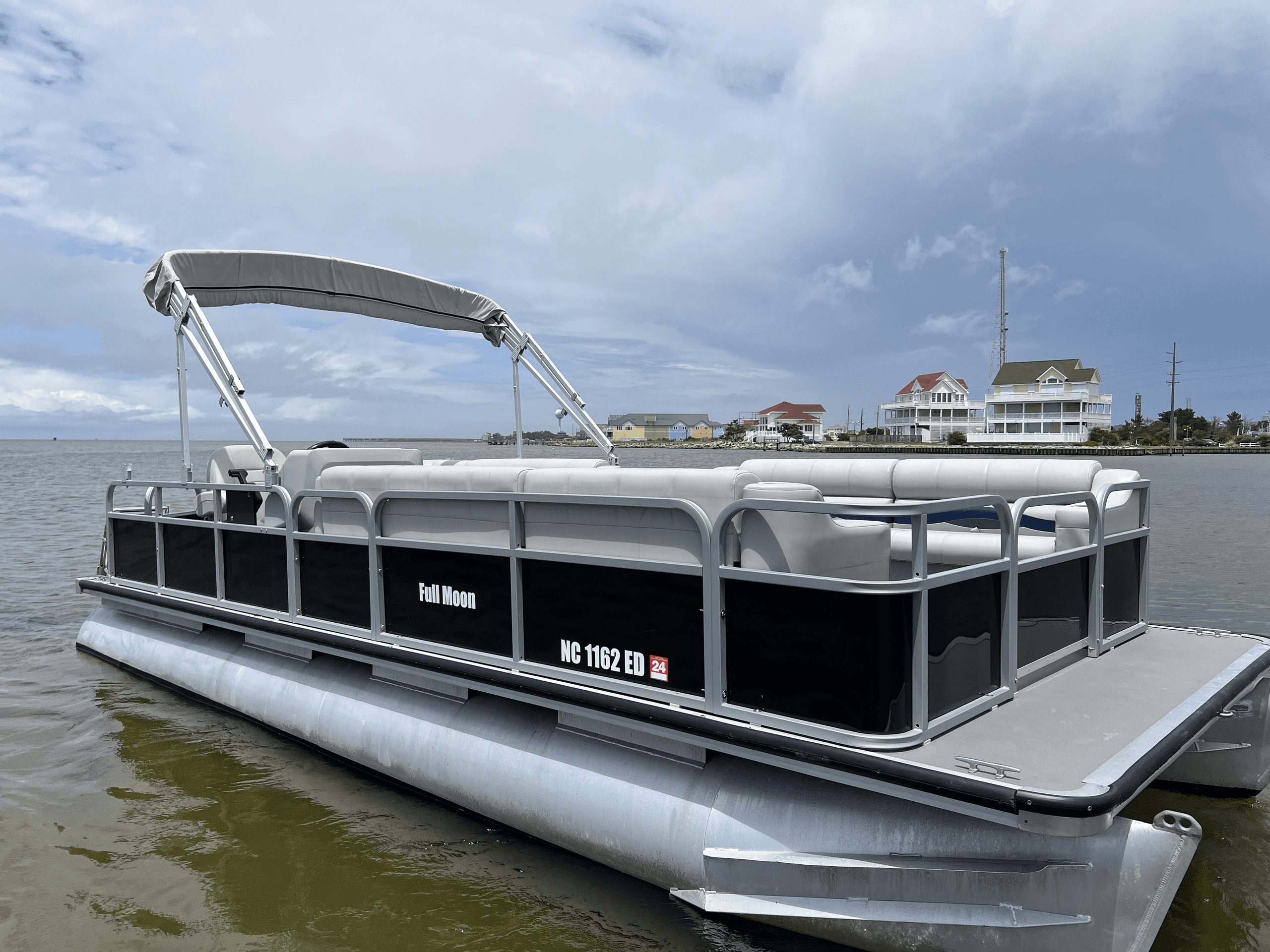 Explore the Outer Banks on a 12-Passenger "FULL MOON" Yamaha Boat Rental