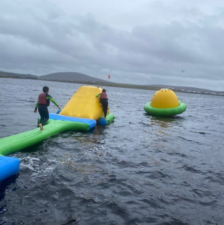 West Pier Wipeout: 45-Minute Inflatable Water Park in Dublin Bay photo 1