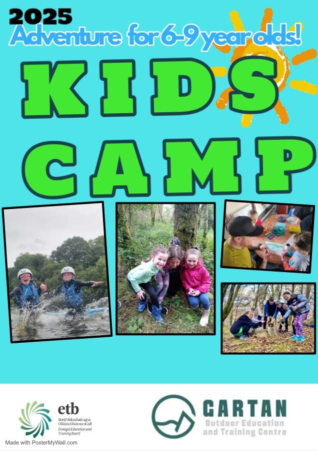 Outdoor Kids Adventure at Gartan Outdoor Education & Training Centre
