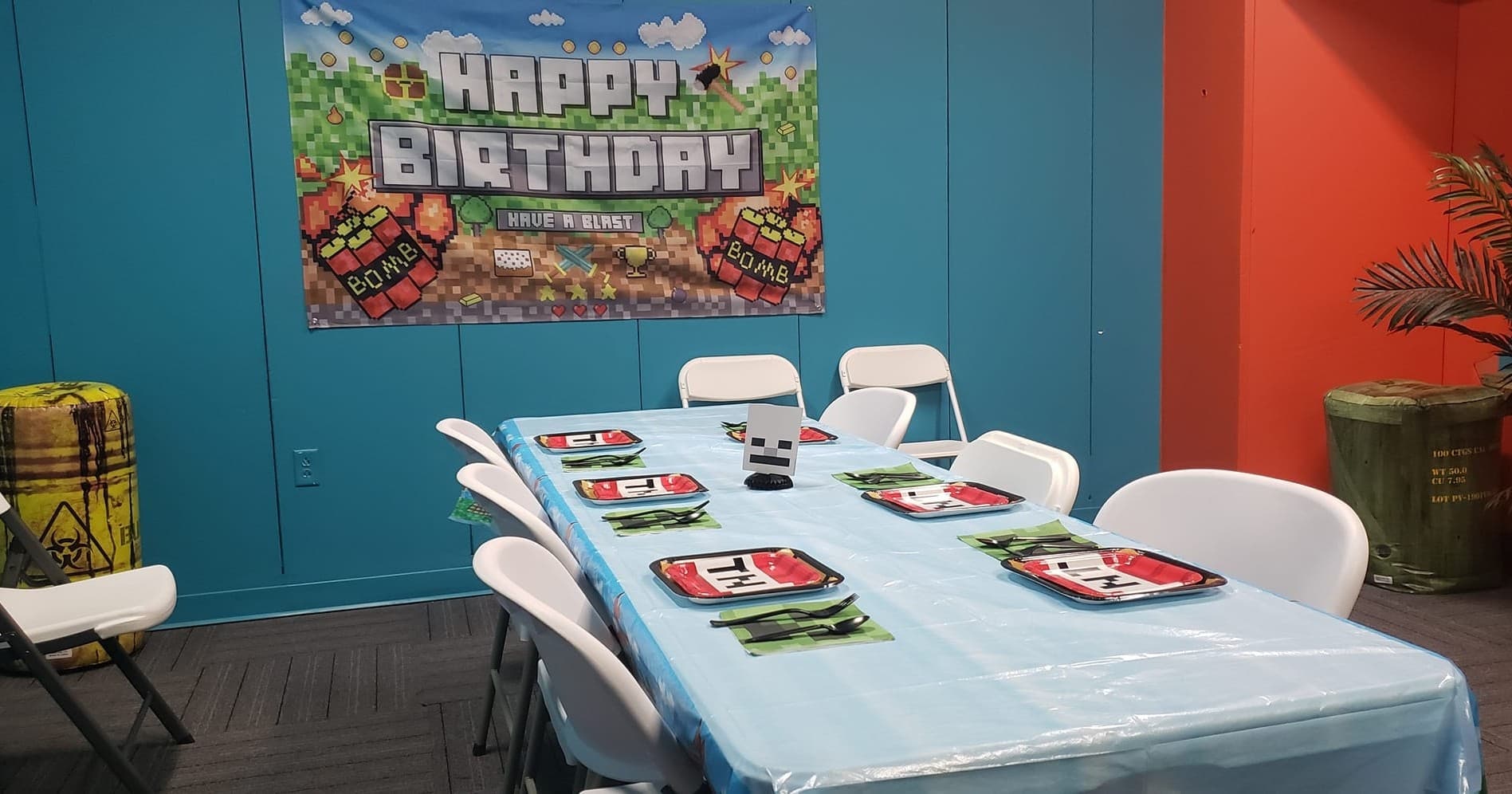 Birthday Bash Party Fun at Pandemonium Family Fun Center