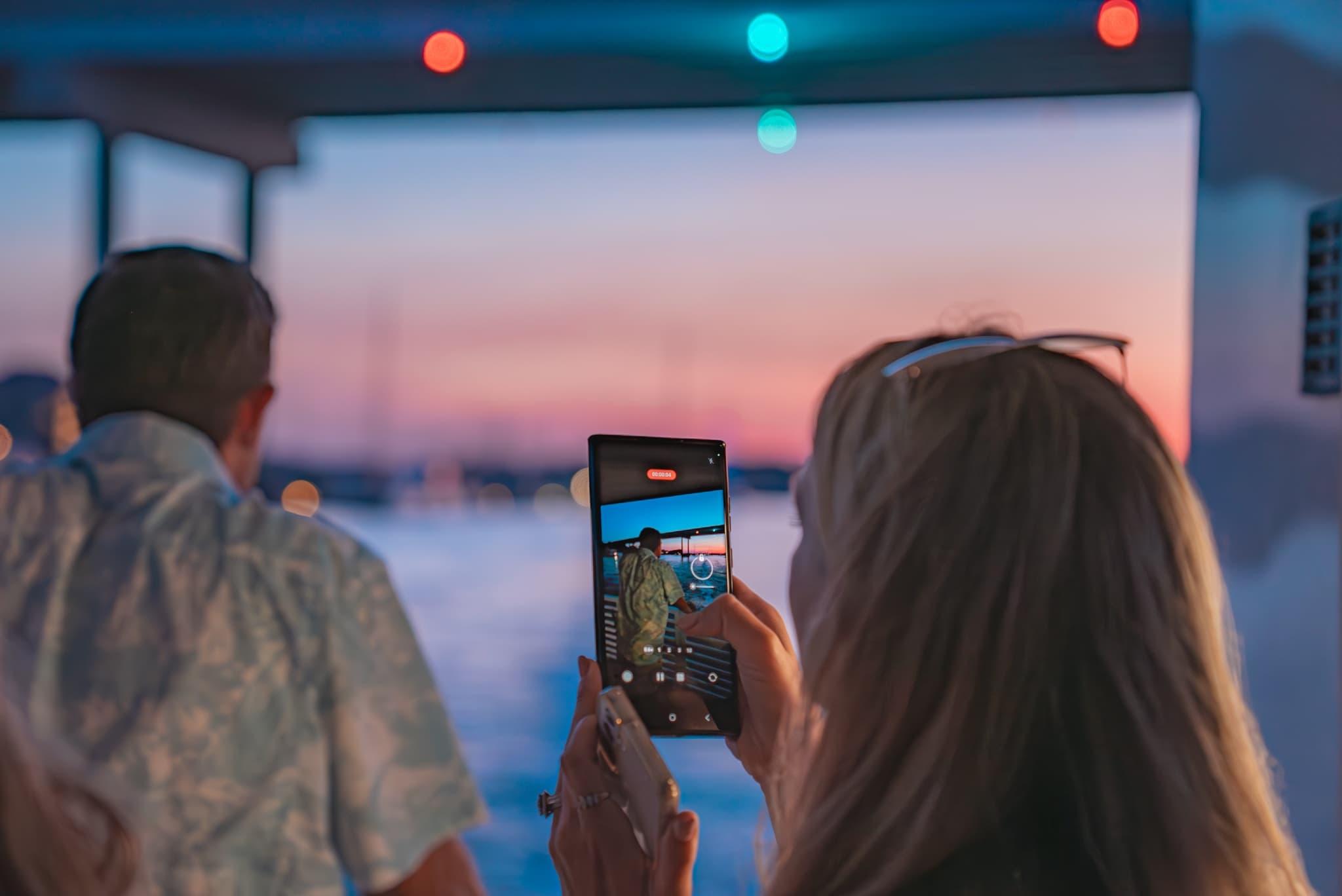 Private Sunset Cruise Aboard Bonjour — Savannah Harbor Charter