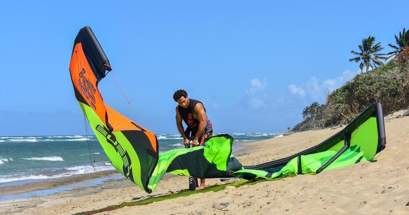 Down Wind Kite Surfing with Optimal Kite Surfing in Cabarete