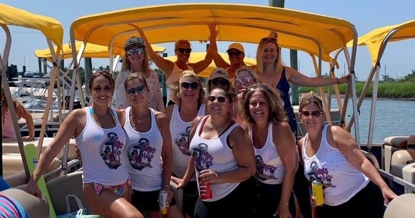 15 Passenger Pontoon Boat Rental in Wildwood, NJ