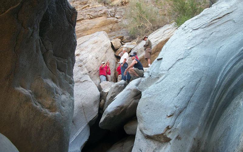 Private Indian Canyons Hiking Tour by Jeep (2-14 guests)