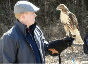 Falconry 101 with The Ohio School of Falconry at Camp Kern