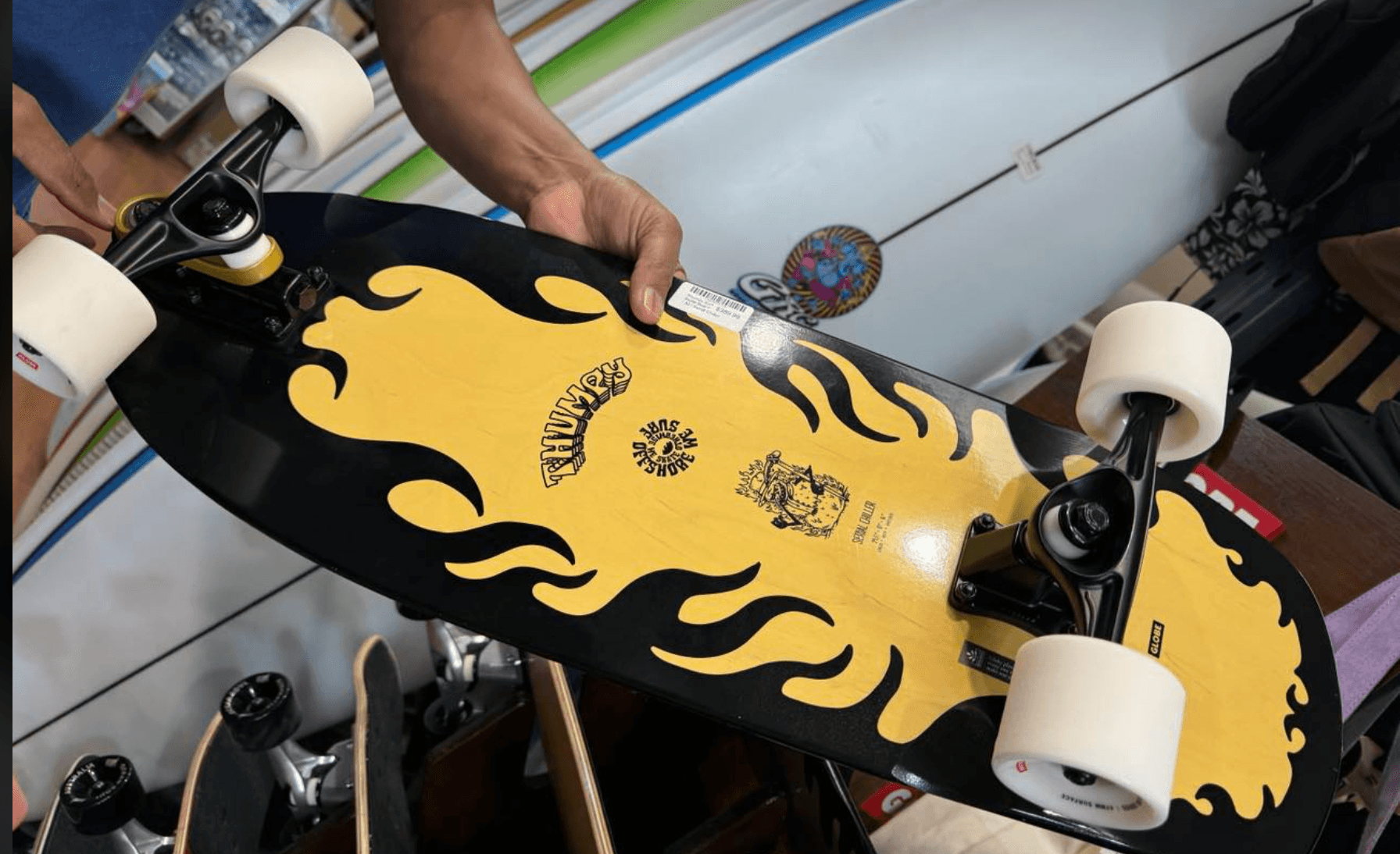 Water-Activities at Manly Beach: Surf Skate with Henrietta Skate