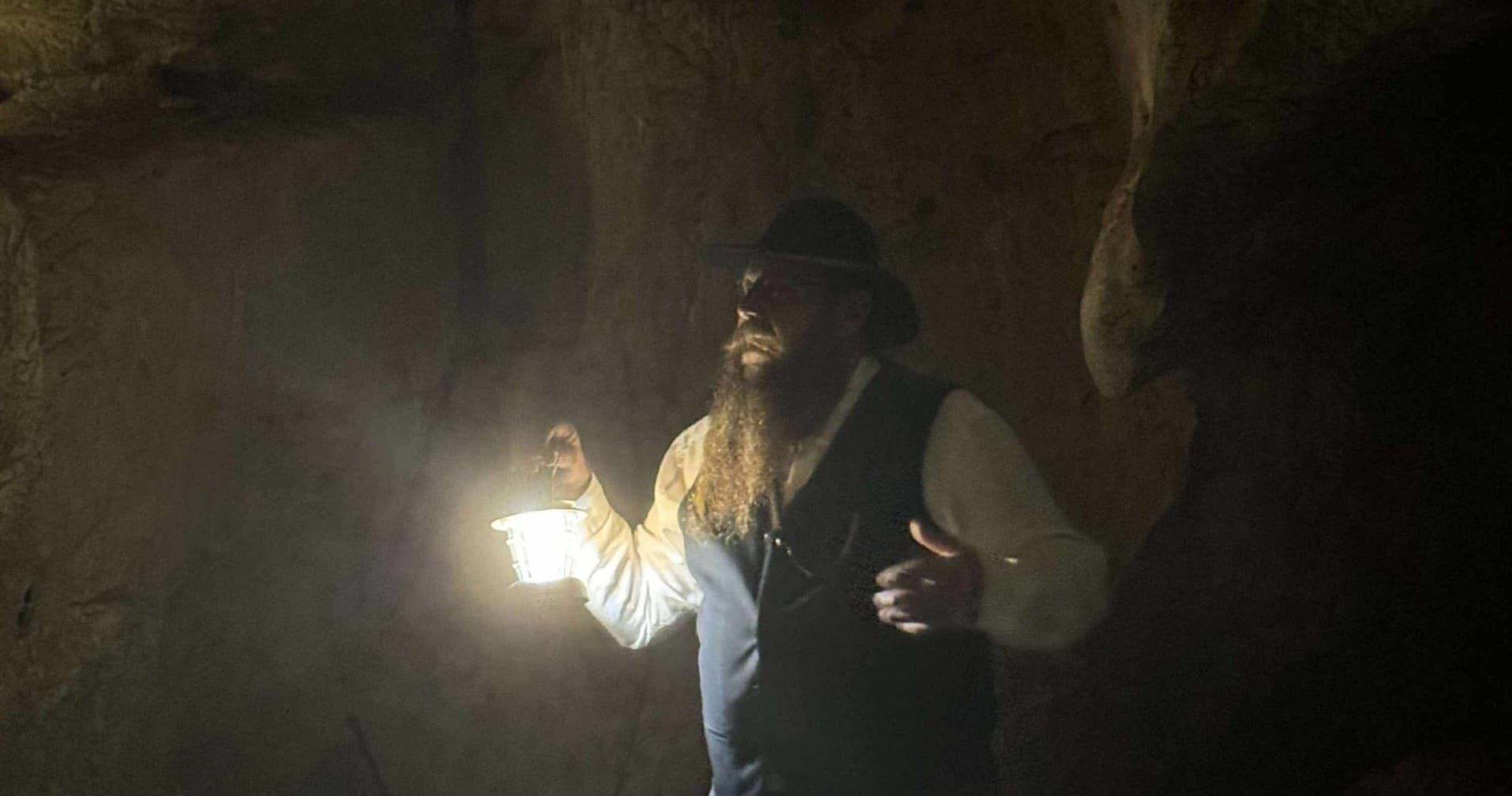 Explore the Mysterious Capricorn Caves on an Atmospheric Night Tour