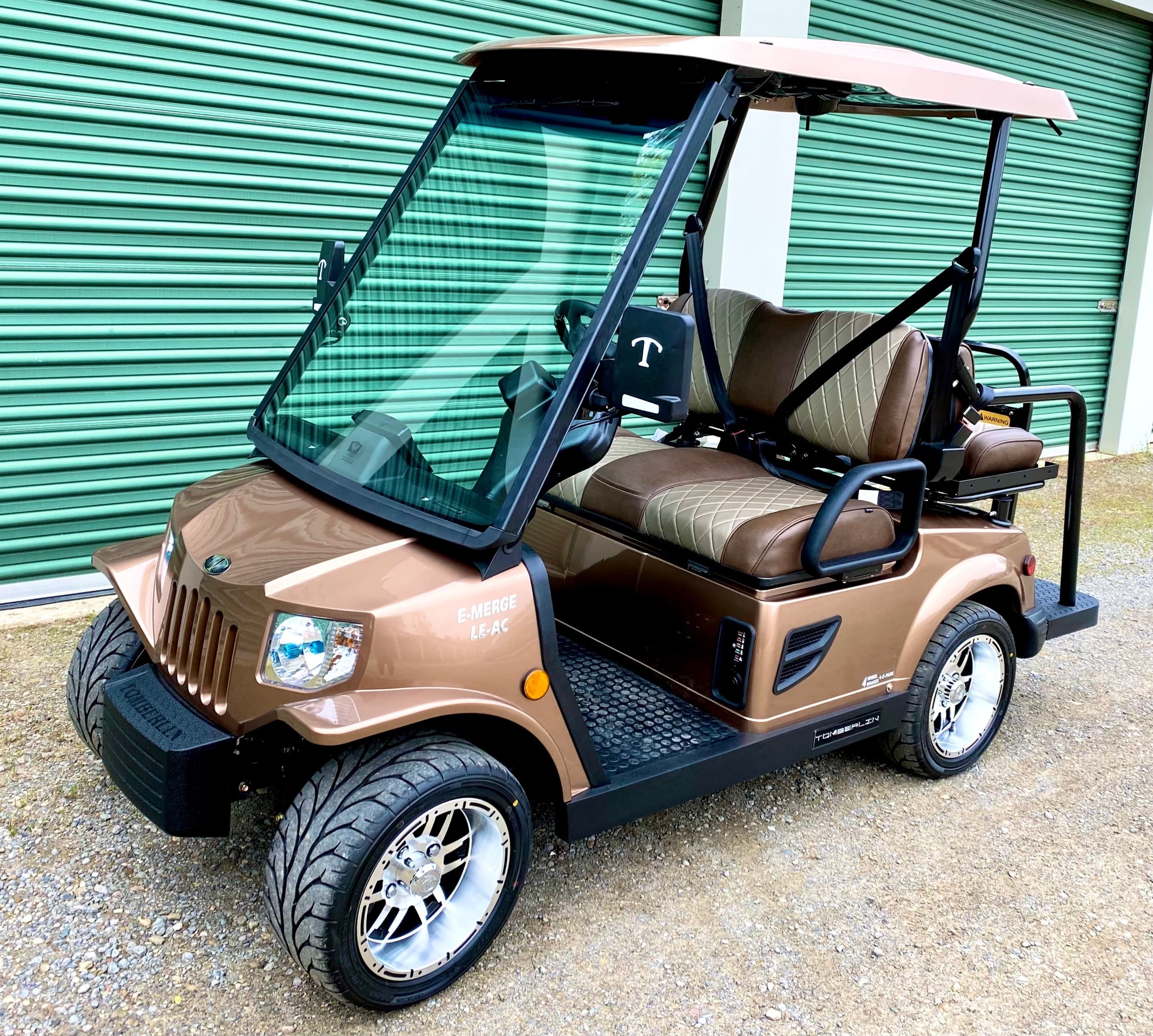 Street Legal LSV Rental in Indiana with Green Mast EV