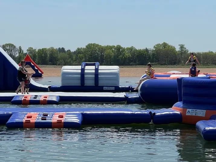Inflatables Swim Pond Fun in Mauston, Wisconsin
