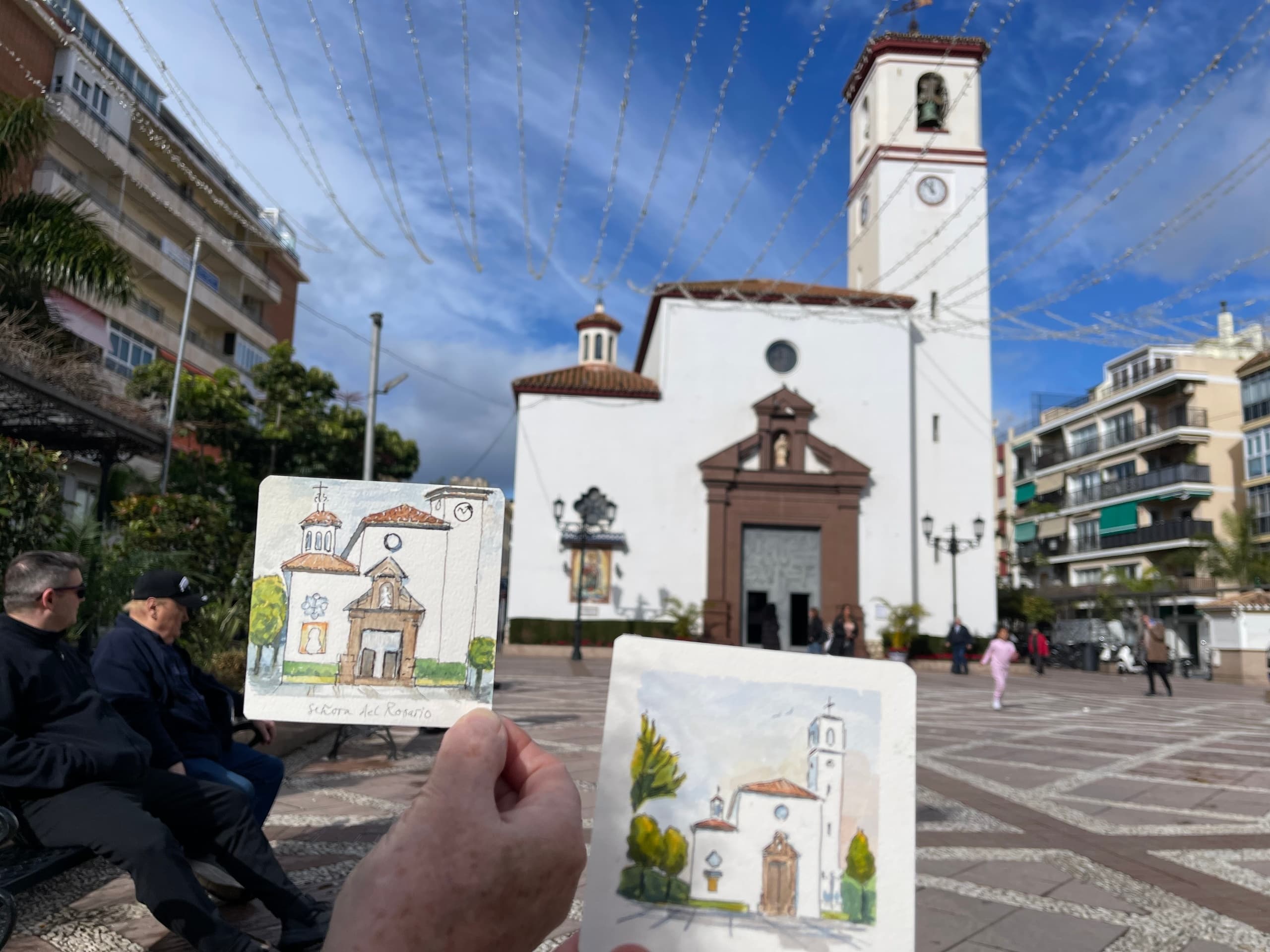 Sketching Fuengirola: A 3-Hour Watercolor Walk Through Andalusia's Historic Streets photo 2