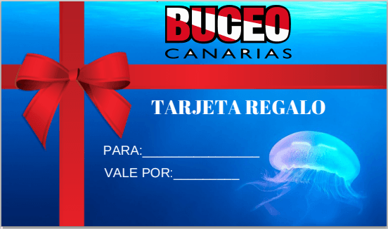 Gift Card from Buceo Canarias – Flexible Diving Gift Experience