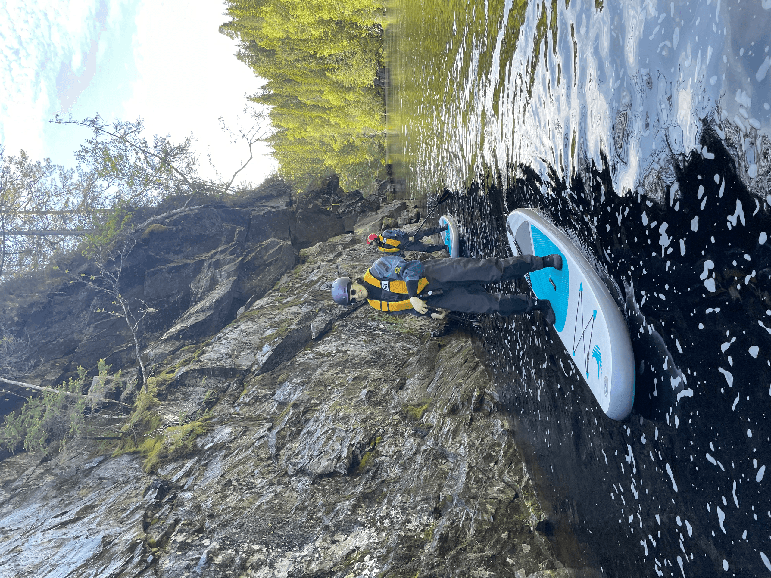 Paddling Copper Canyon: Guided SUP Adventure from Flornes, Trøndelag