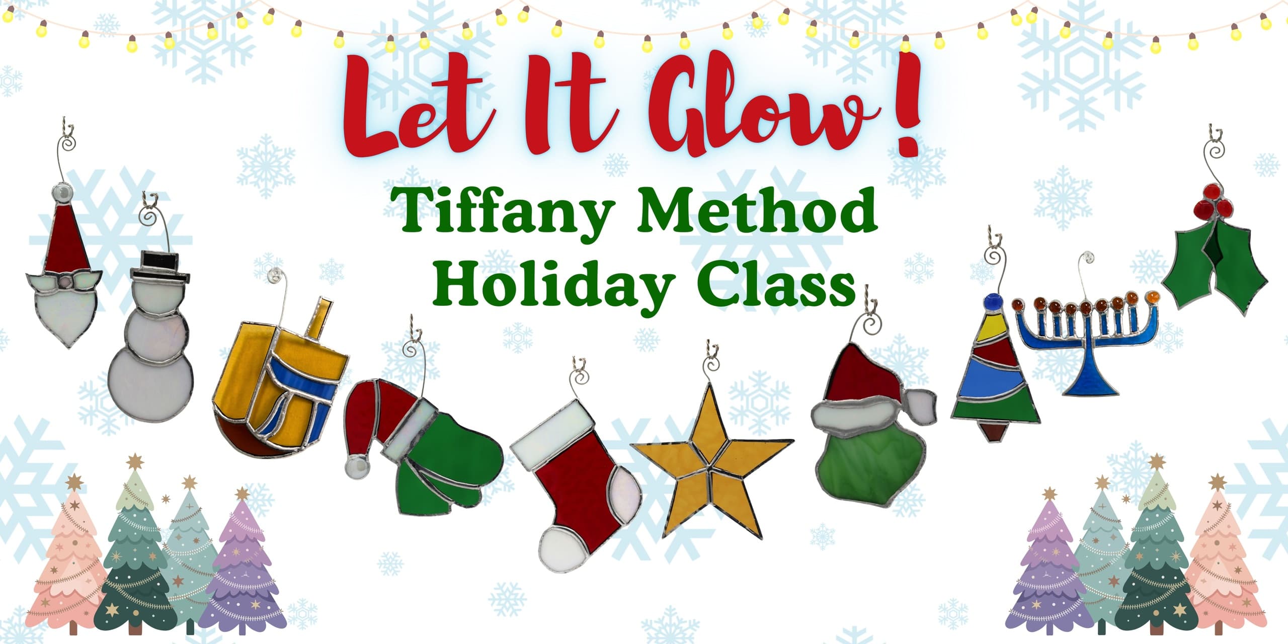 Make a Tiffany-Style Suncatcher: Let It Glow Holiday Class in Denver