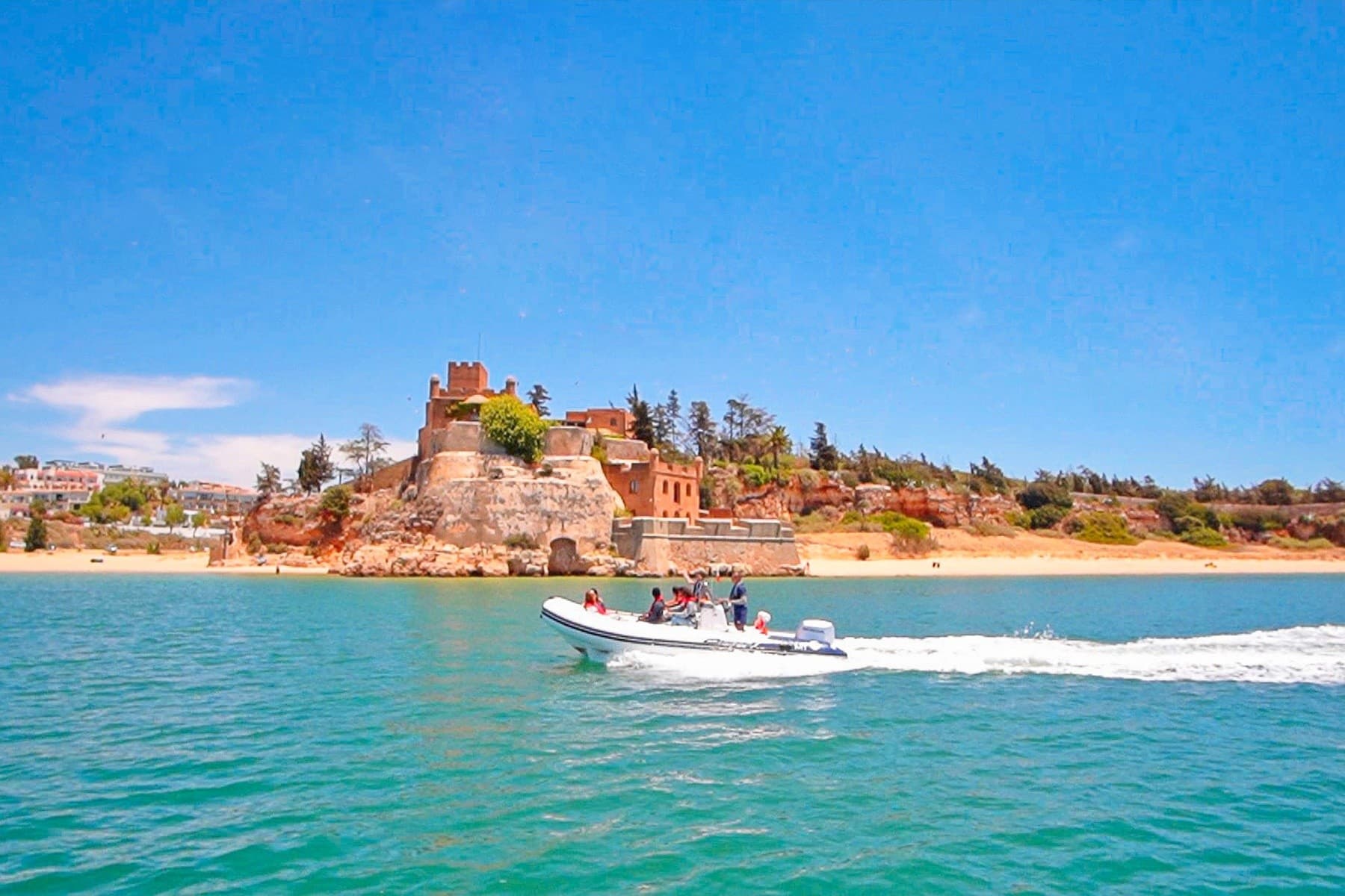 High-Speed Tour of the Grutas marinhas de Benagil from Portimão