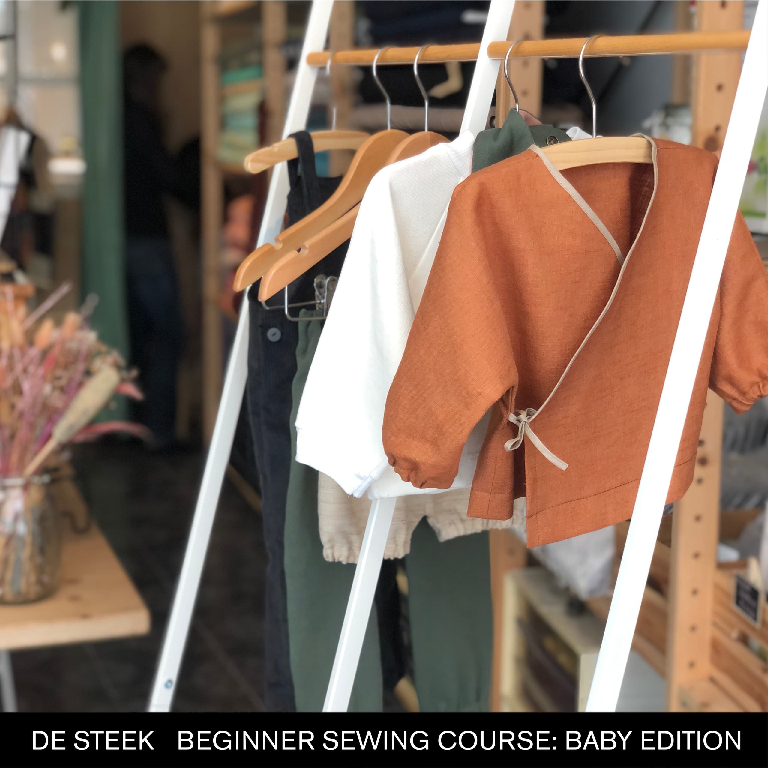 Beginner Baby Clothes Sewing Course with De Steek Amsterdam