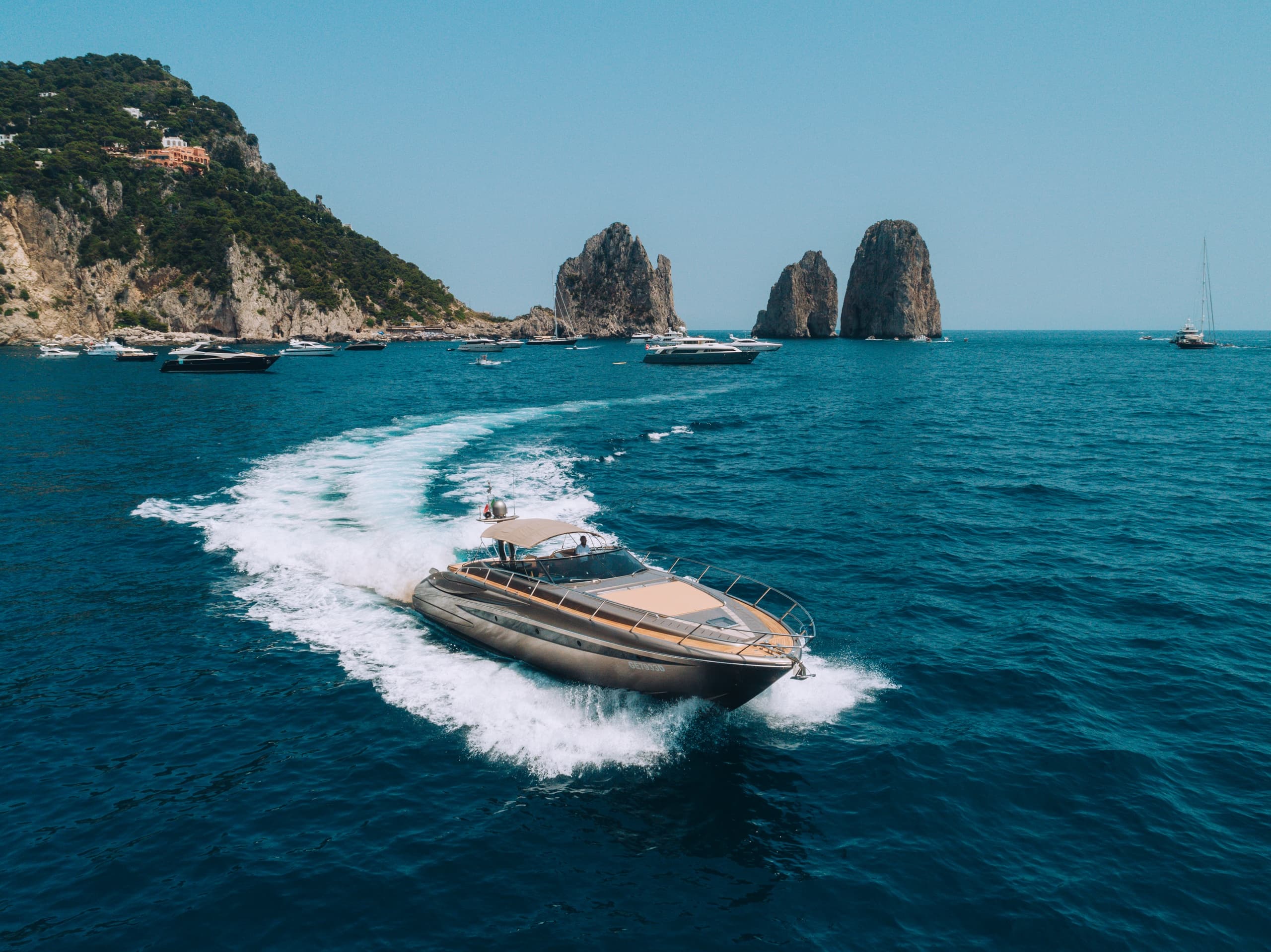 Capri Private Boat Tour from Amalfi for Water Adventures