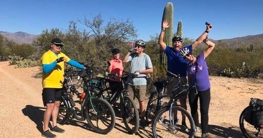 Explore Saguaro National Park East by E-Bike in Tucson