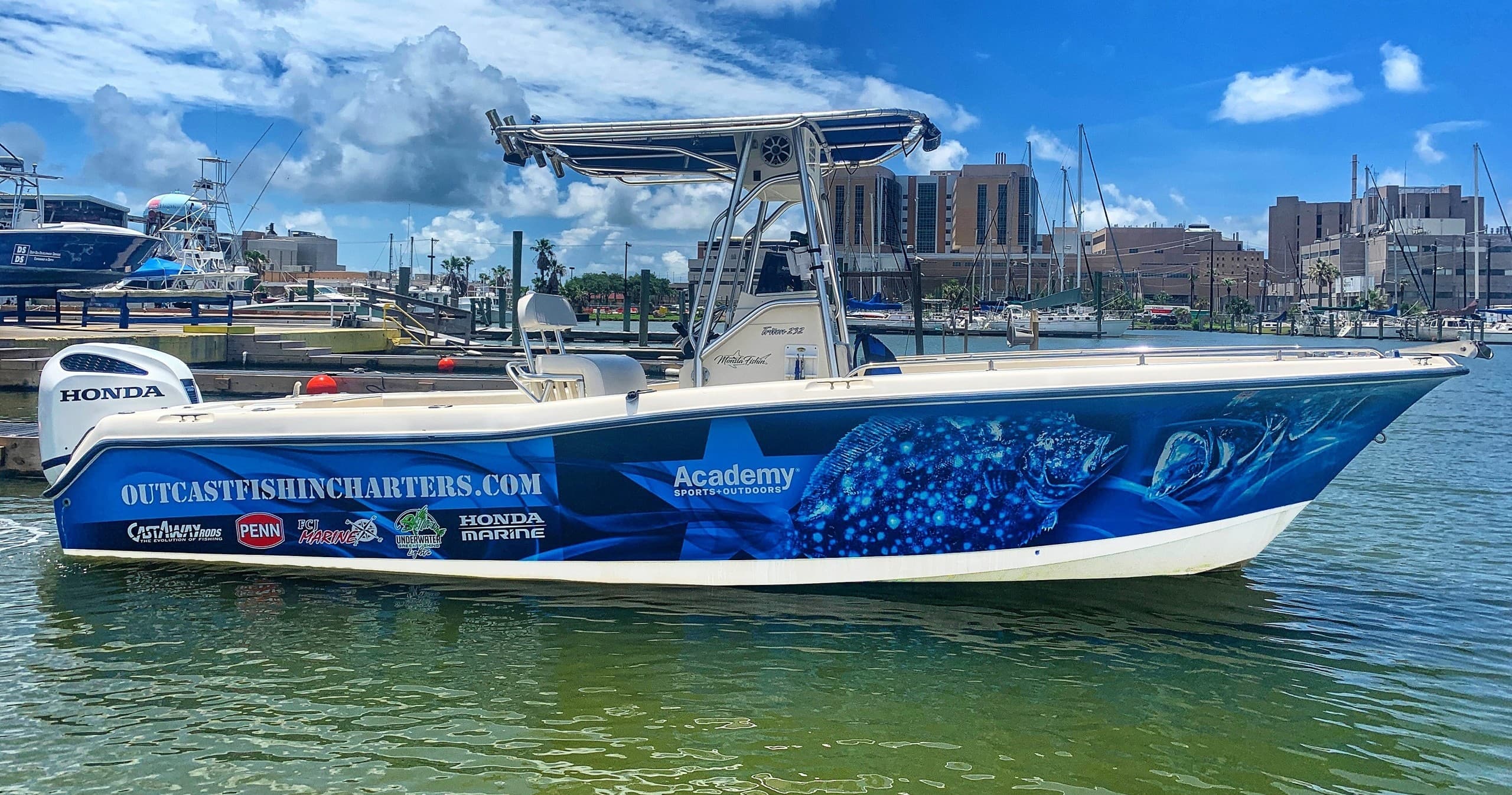 Fishing Adventure with Out Cast Fishin Charters in Texas