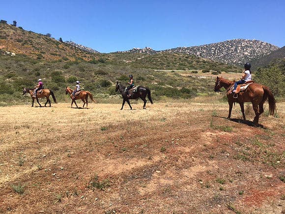 Birthday Party Trail Rides in Poway, CA