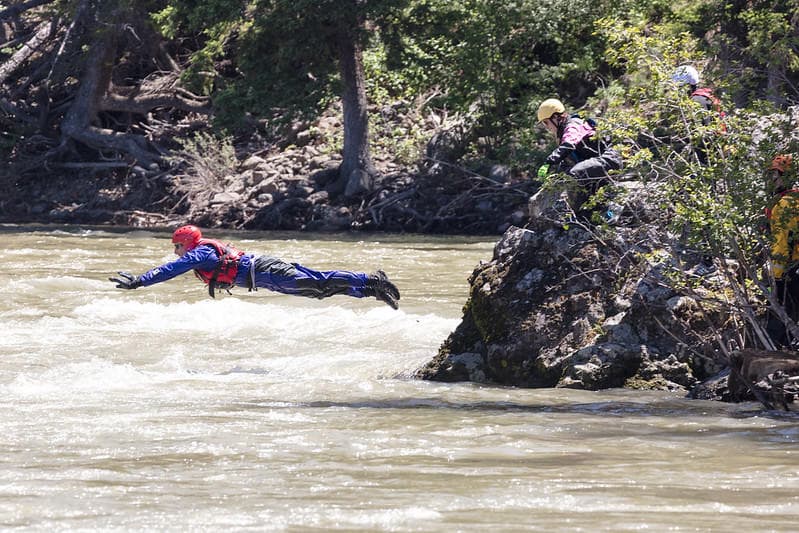 Swiftwater Rescue Training Course near Navesink River