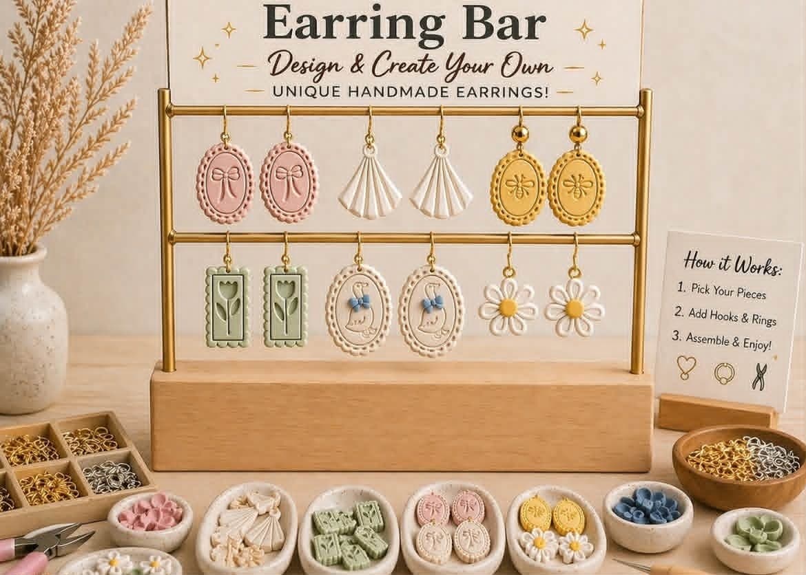 Design Your Own Statement Earrings in Salina with Chelsea Johnson
