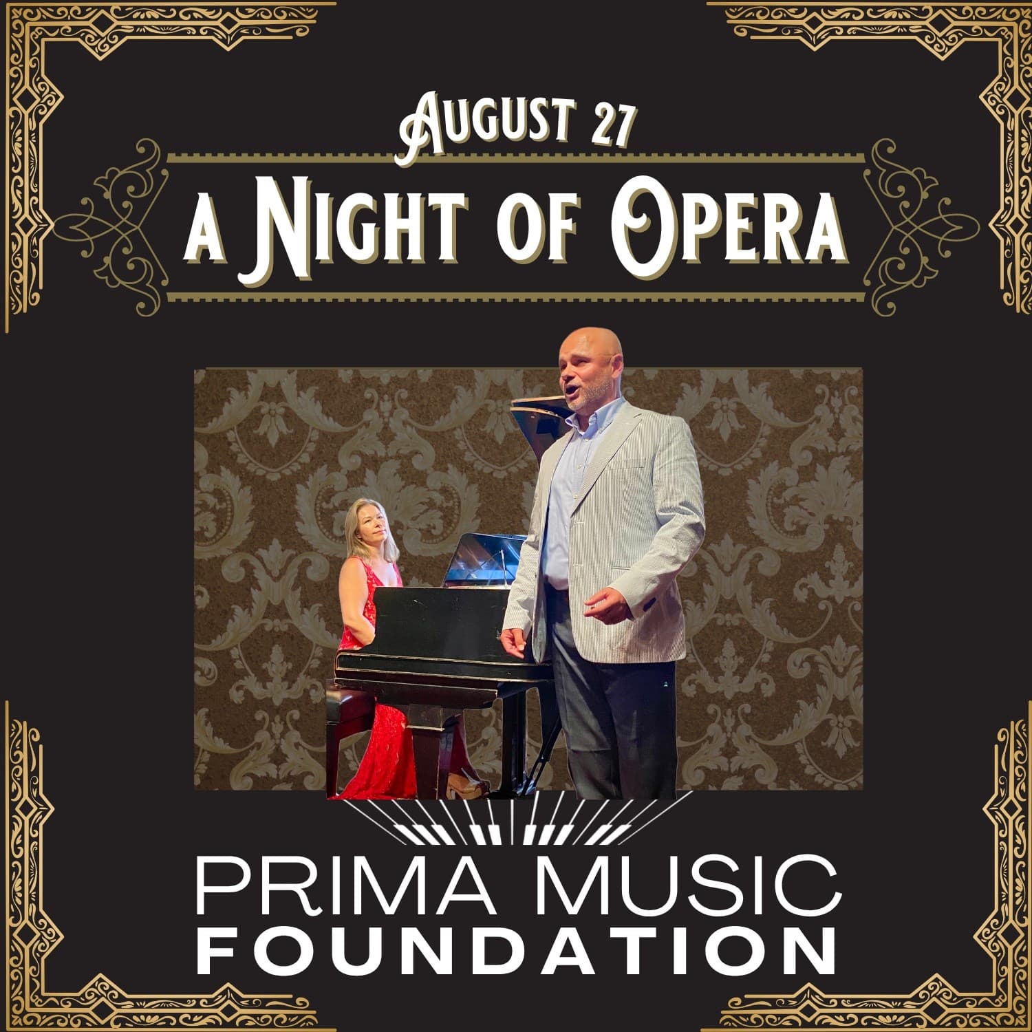 Opera Gala at Ventfort Hall: Prima Music Foundation in Lenox