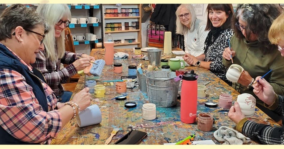 Creative Workshops & Pottery at The Blank Canvas Studio