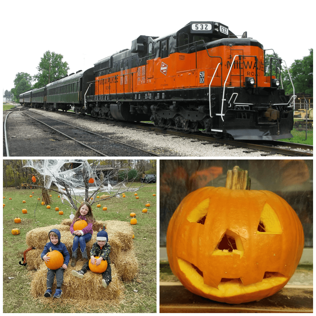 Family Fall Adventure Aboard the Pumpkinliner Train in Connersville, Indiana