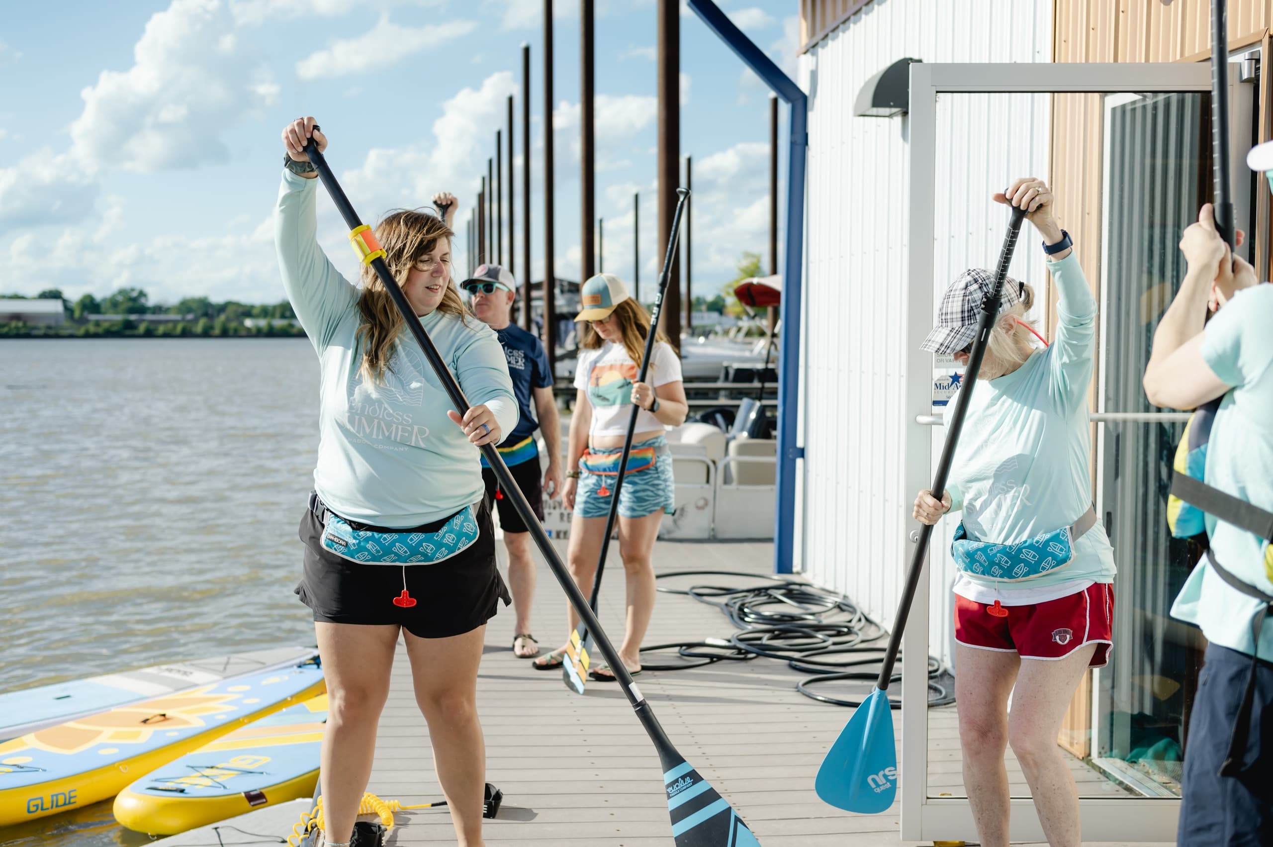 Water Activities & Endless Summer Paddle Company on Ohio River