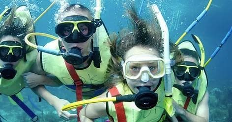 Water Activities at Tilden's Scuba Center in Florida Keys