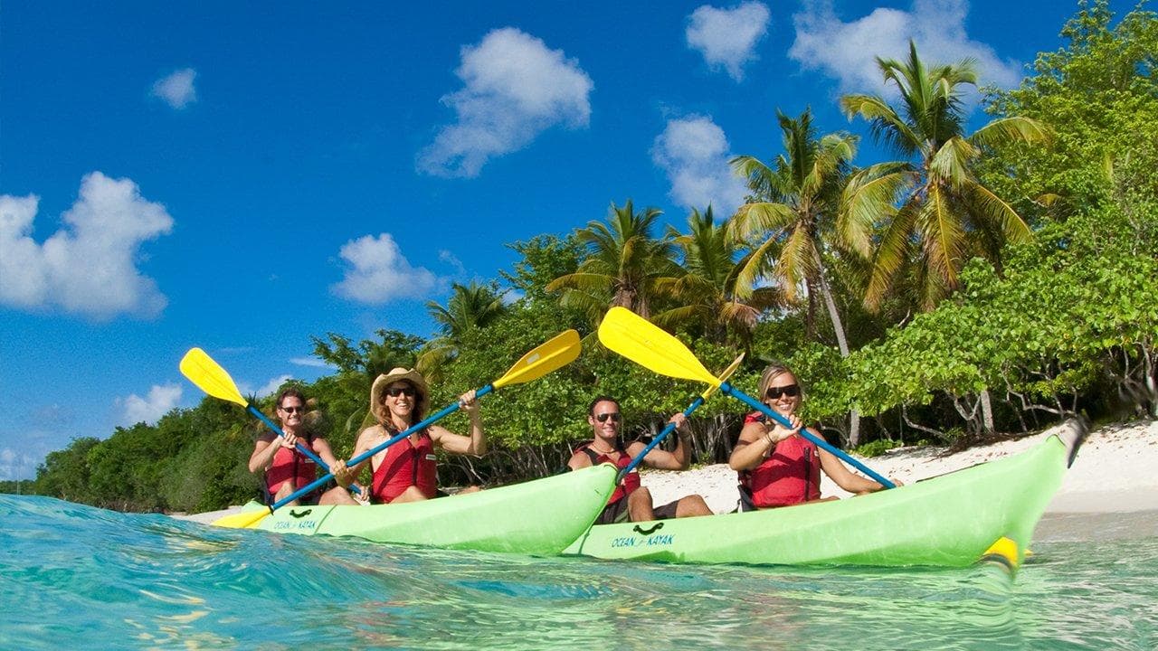Caneel Bay Kayak, Hike & Snorkel Adventure in St. John
