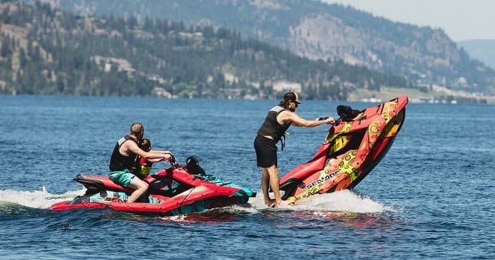 Water Activities & Kelowna Seadoo Rentals: Full Day Adventure