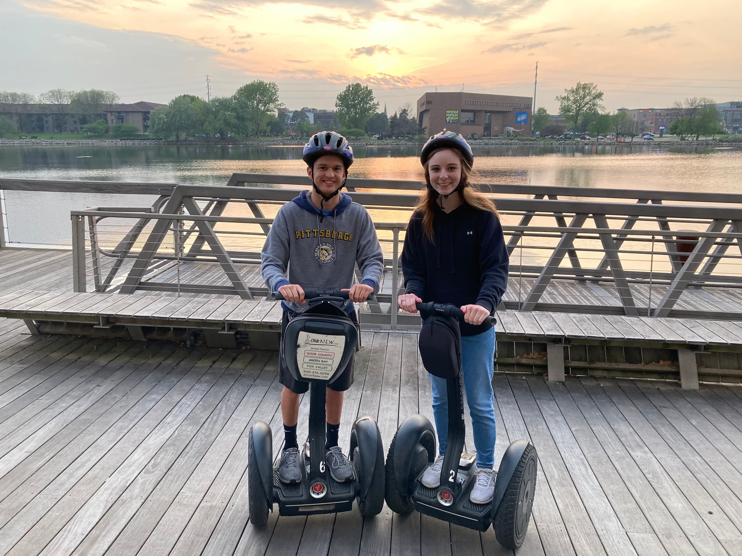 Green Bay Segway Sunset Tour Along Fox River Trail