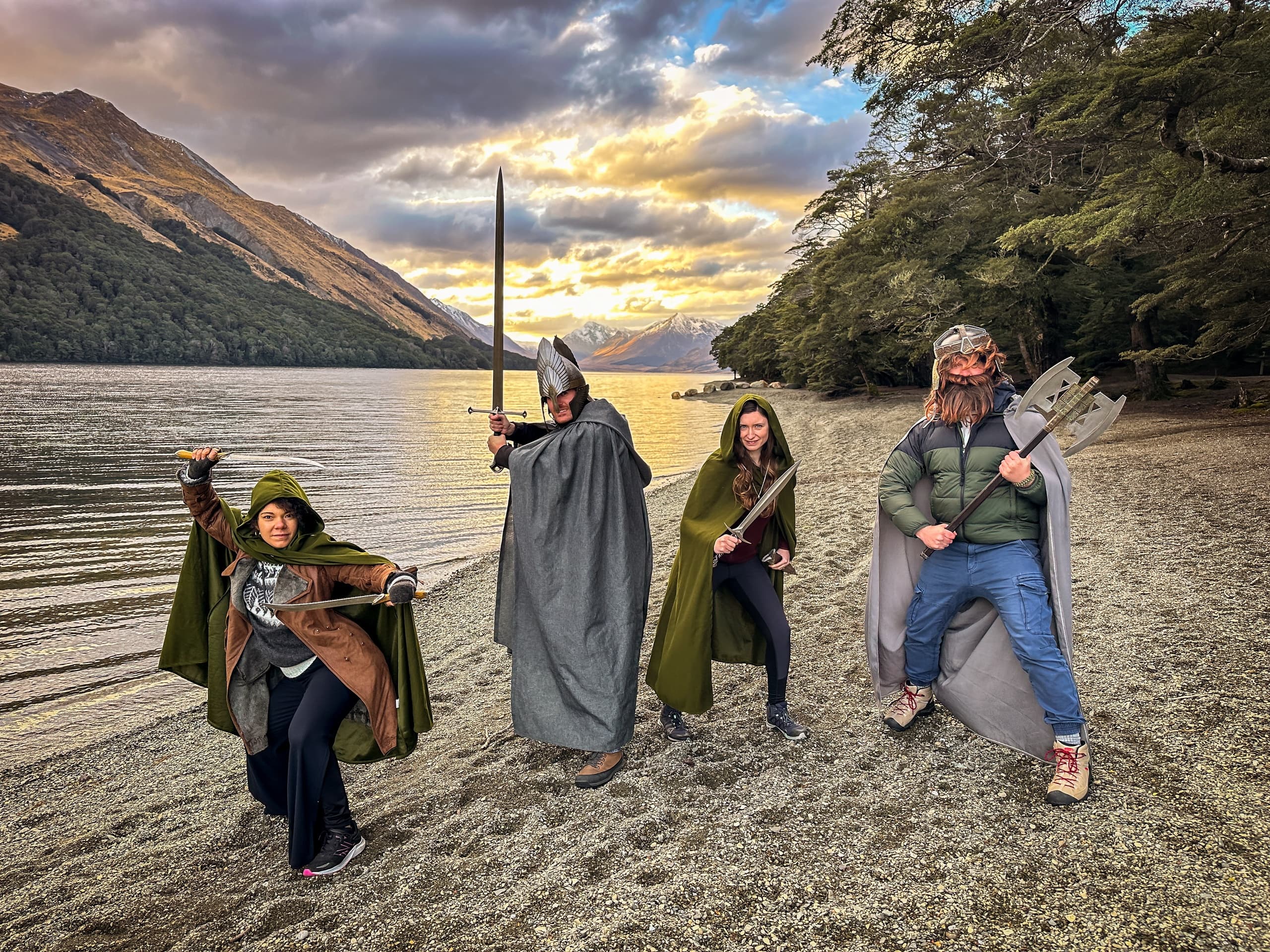Explore Iconic Lord of the Rings Filming Locations on the Mavora Lakes Middle Earth Adventure