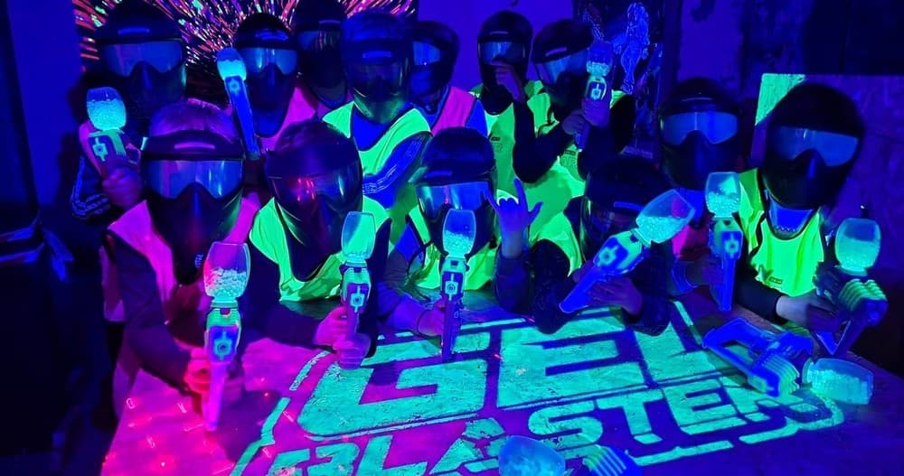 GelBlaster Battlezone Glow Battles in West Raynham