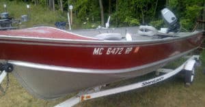 Lund 18' Fishing Boat Rentals in Traverse City, MI
