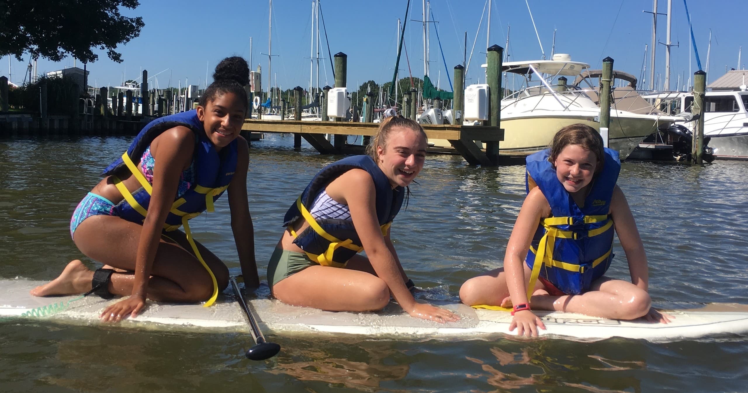 Kids SUP Camp Experience in Deale, Maryland