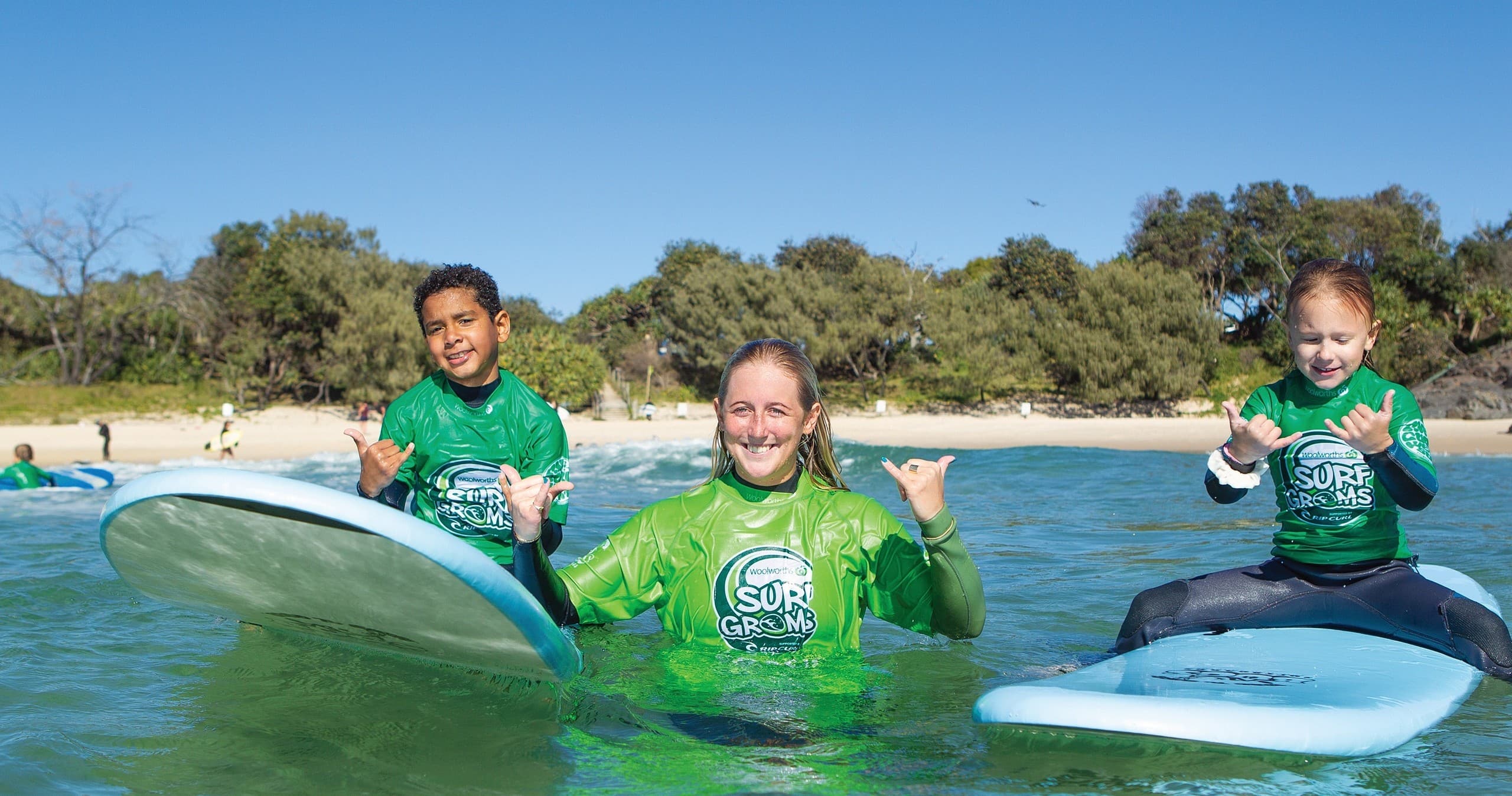 Water Activities & Surfing at Woolworths SurfGroms in Lorne