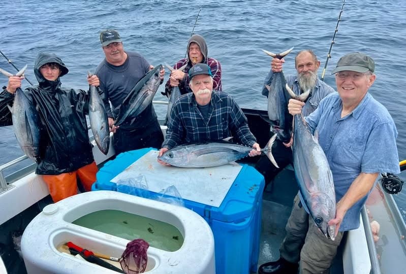 Chasing Albacore Off Westport: Full-Day Tuna Charter Adventure