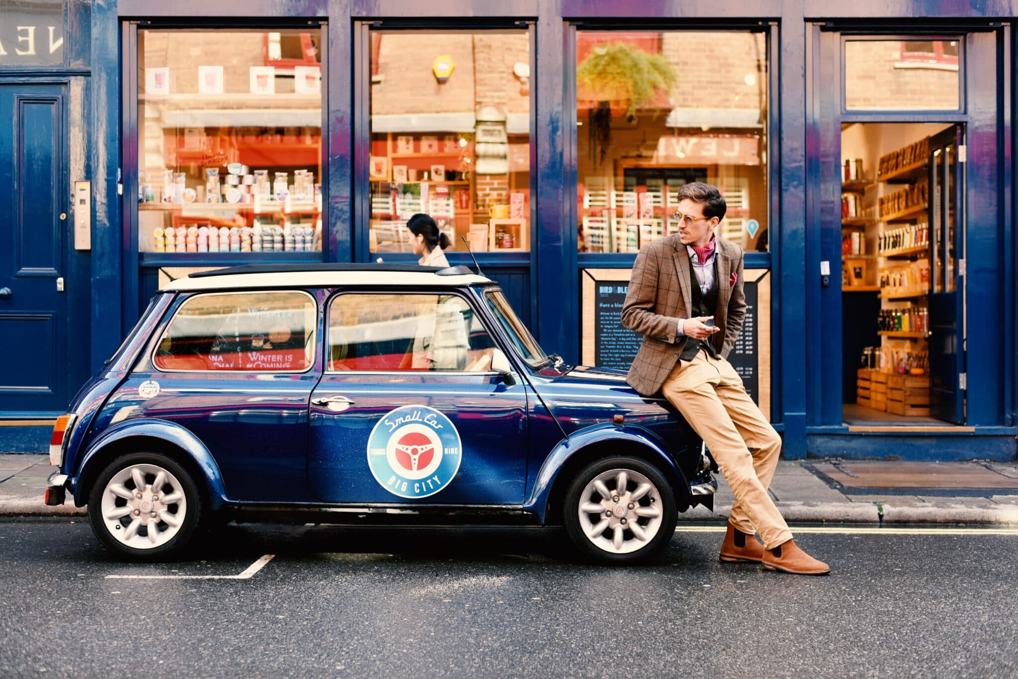 Ride London Like a Local: Restored Mini Cooper City Tour